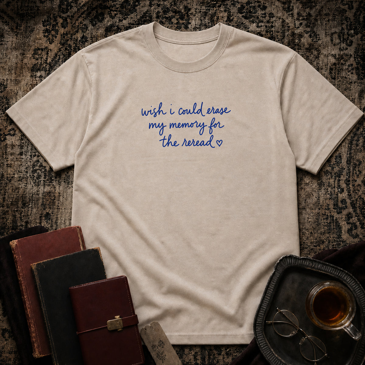 Erase memory for reread T-shirt
