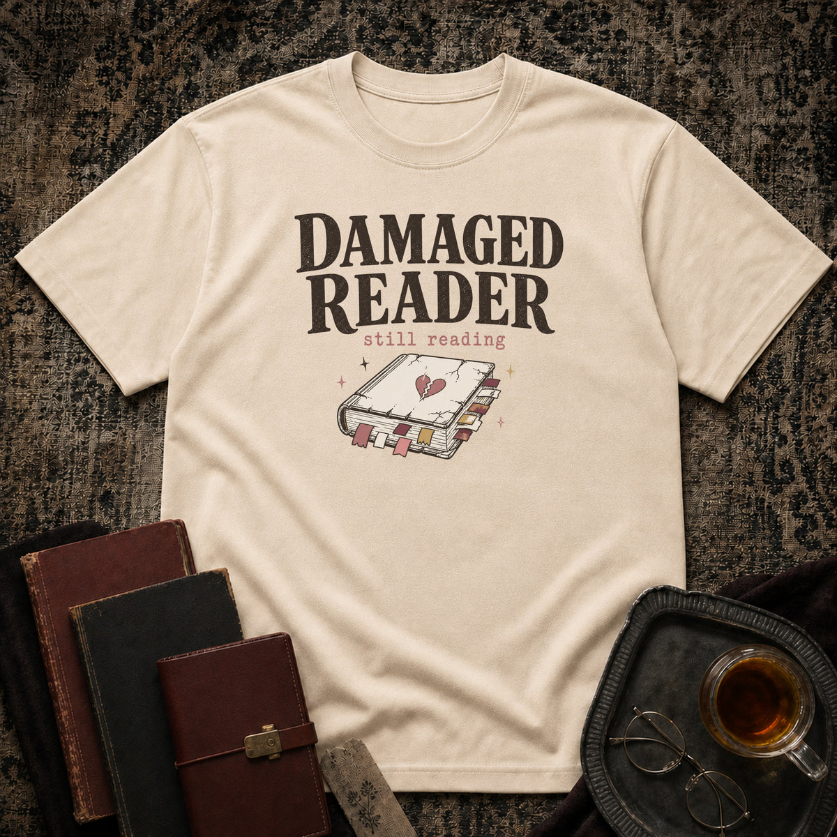 Damaged Reader T-shirt