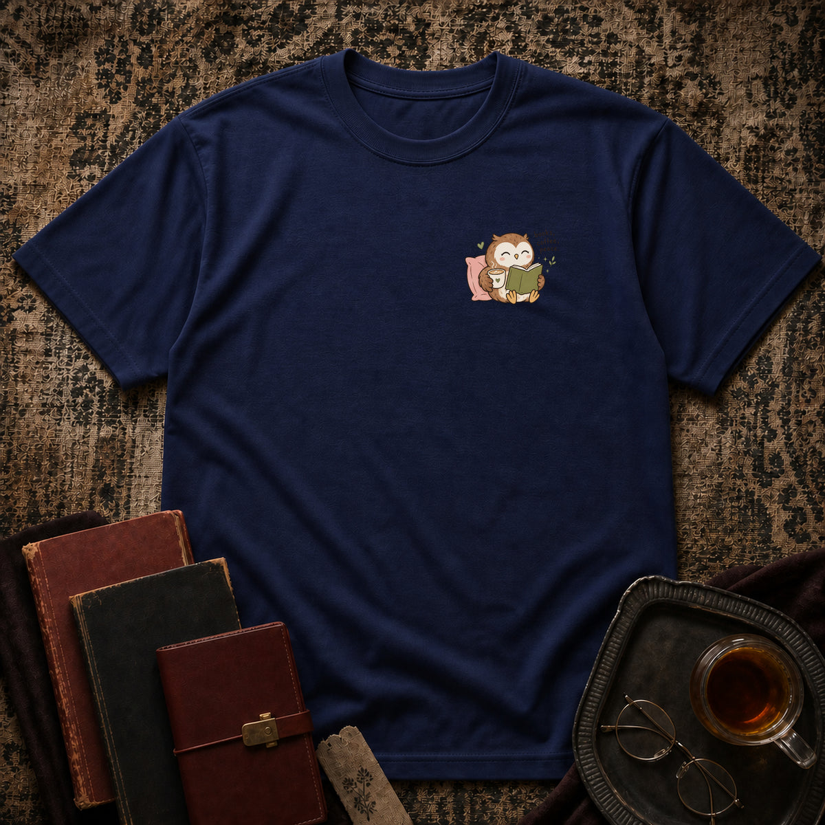 TOBD Navy front flatlay
