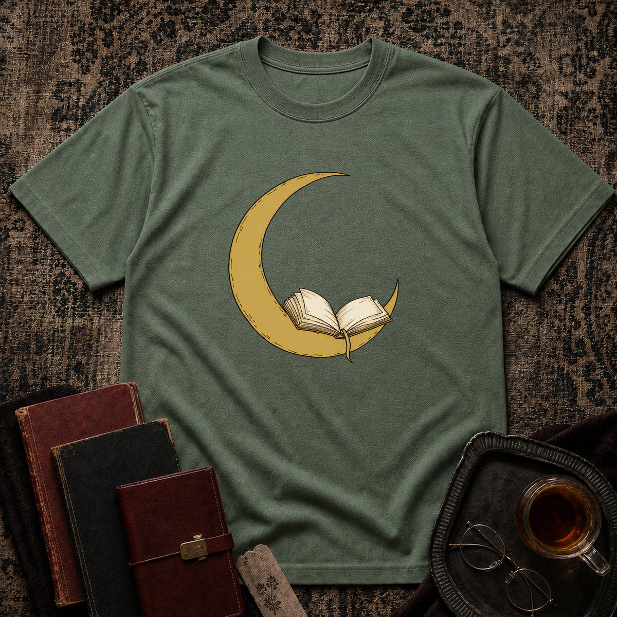 TOBD Military Green front flatlay