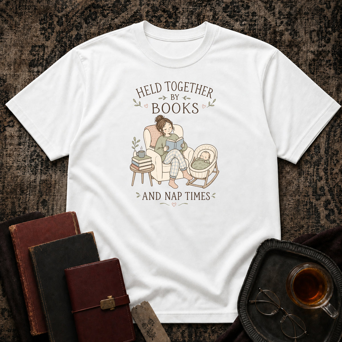 Books and Naps T-shirt