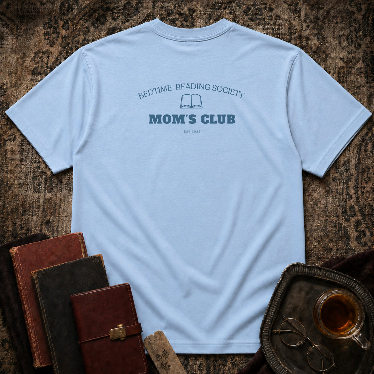 Bedtime Reading Society Backprint T-shirt