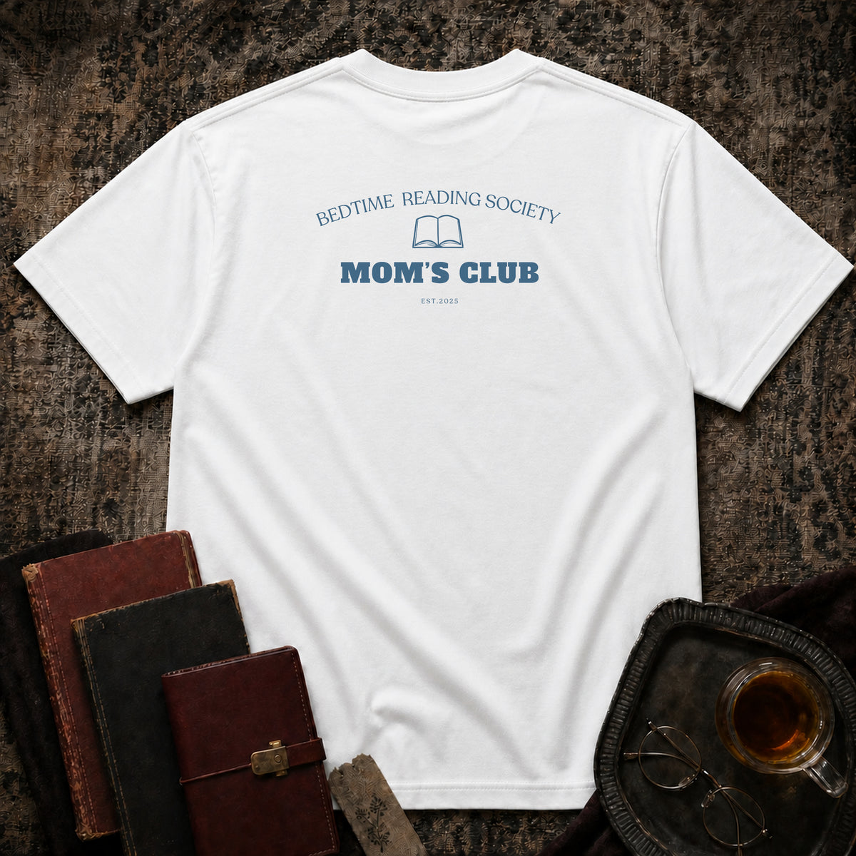 Bedtime Reading Society Backprint T-shirt